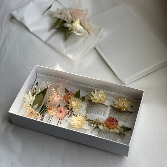 Custom Dried Flower Corsage and/or Buttonhole