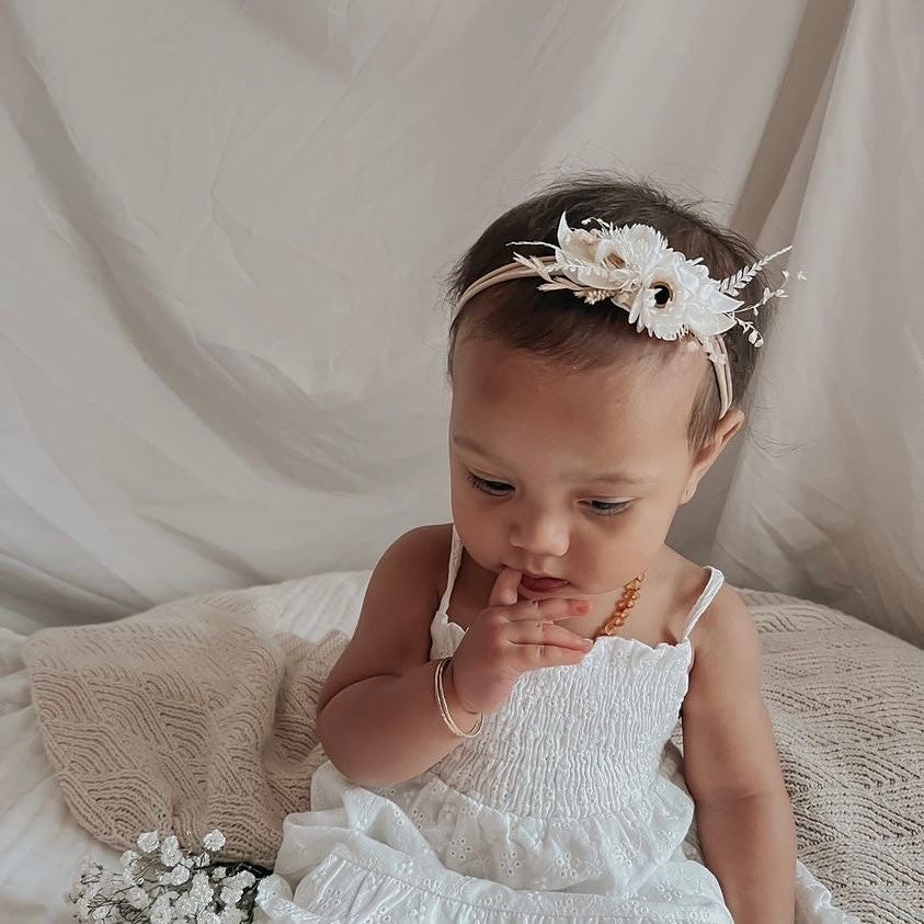 Custom Dried Flower Headband Crown